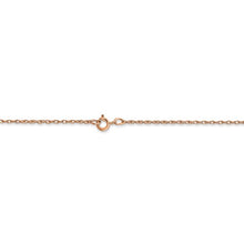 Load image into Gallery viewer, Cable Link Necklace in 14k Rose Gold

